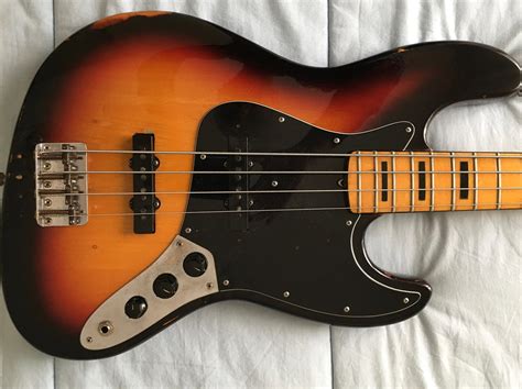 Fender Jazz Bass 1972 Neck 1966 Body Sold Bassic De