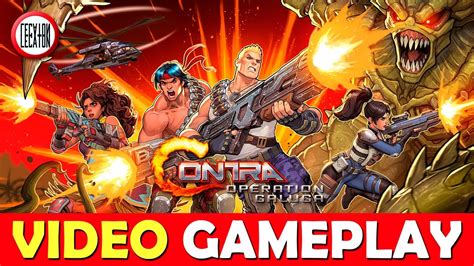 Contra Operation Galuga Demo Primeros Minutos Gameplay Run N