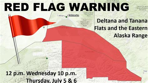 Alaska Division Of Forestry Fire Protection Red Flag Warning And Burn