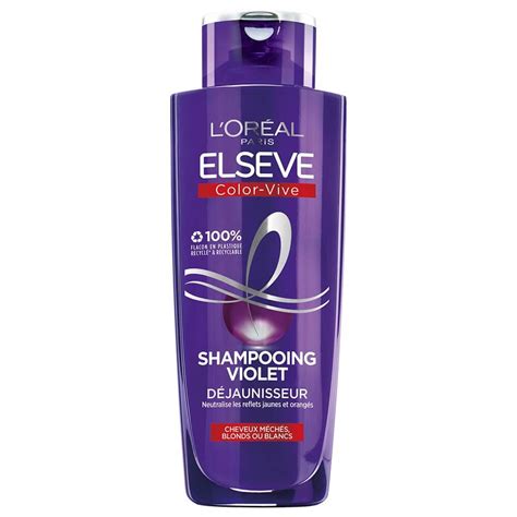 Elseve Color Vive Shampoing Violet D Jaunisseur