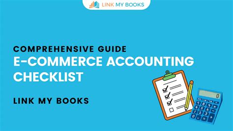 25 Items E Commerce Accounting Checklist