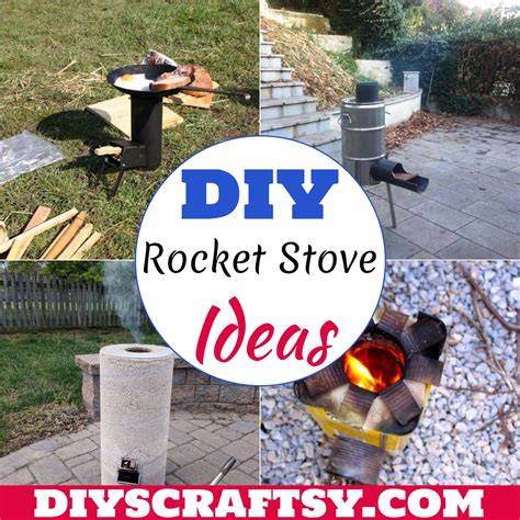 24 DIY Rocket Stove Ideas For Outdoor - DIYsCraftsy