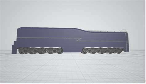 😤 Ac 15 Steam Locomotive・ Obj File For 3d Printing・cults
