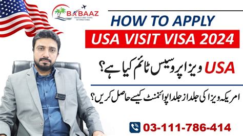 How To Apply For USA Visit Visa USA Visa Appointment Processing Time