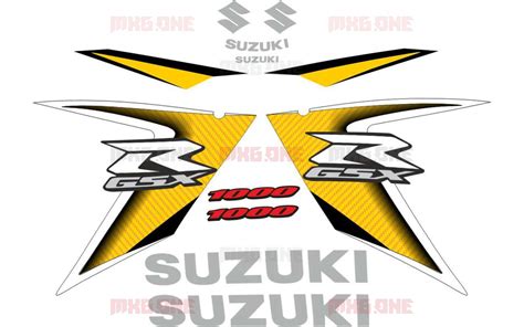 Suzuki Gsx Logos Decals Stickers And Graphics Mxg One Best Moto Decals