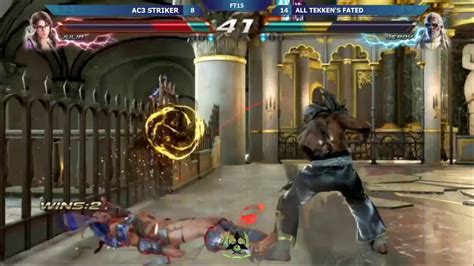 Tekken S Rkz Gaming Live All Tekken S Fated Vs Ac Striker Ft