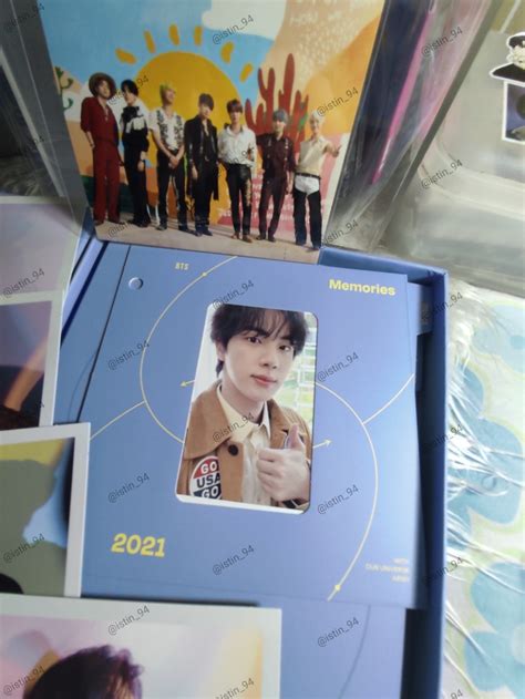 WTS LFB BTS Memories Of 2021 BR JIN RPC Hobbies Toys Memorabilia