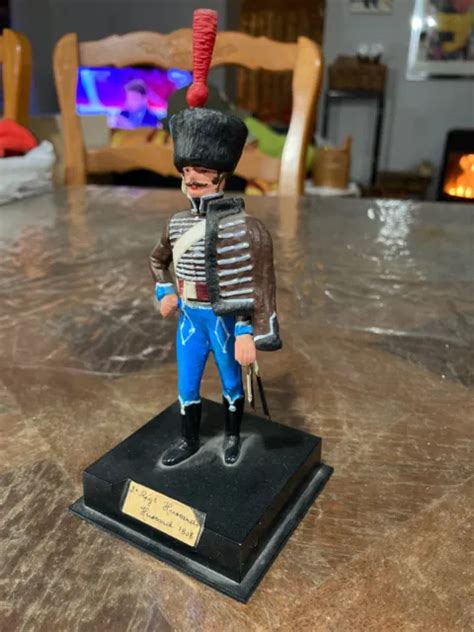 FIGURINE NAPOLEONIENNE Hussard 2ème régiment 1808 EUR 25 00