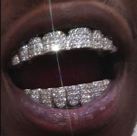 Hh Bling Empire Iced Out Diamond Teeth Grillz For Men Women Hip Hop