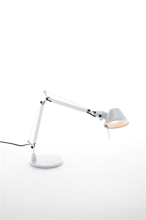 Tolomeo Micro Tischleuchte Body mit Fuß Artemide Schwarz ARTEMIDE