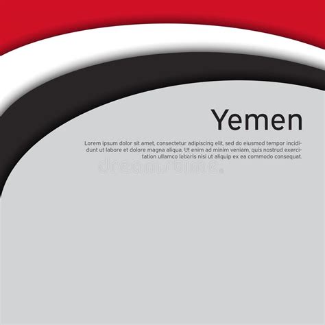 Yemen Flag Icon Original Simple Design Of The Yemeni Flag Map Marker