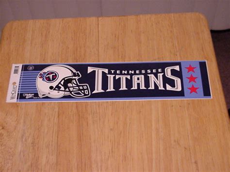 Tennessee Titans Football Bumper Sticker