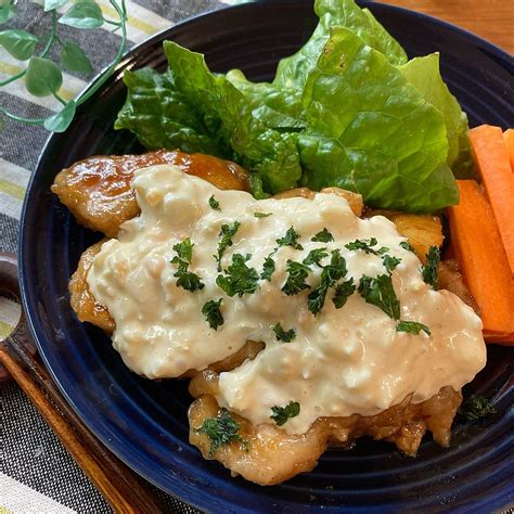 鶏むね肉de簡単♡揚げないチキン南蛮 レシピ・作り方 クラシル