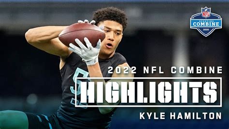 Kyle Hamilton FULL 2022 NFL Scouting Combine On Field Workout - YouTube