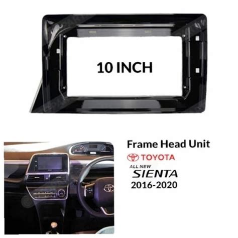 Jual Frame Head Unit Double Din Android Toyota Sienta 10 Inch 2016