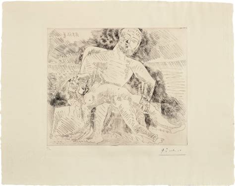 Homme Nu Assis Avec Femme Nue Sur Les Genoux Naked Man Seated With