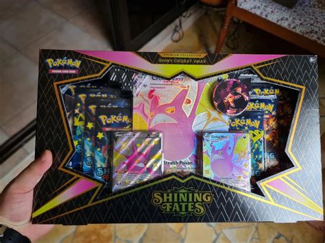 Shining Fates Crobat V Crobat Vmax Box Hobbies Toys Toys Games On