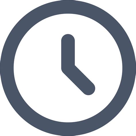 Clock Icon Png Vibrant Colors On Pnghq