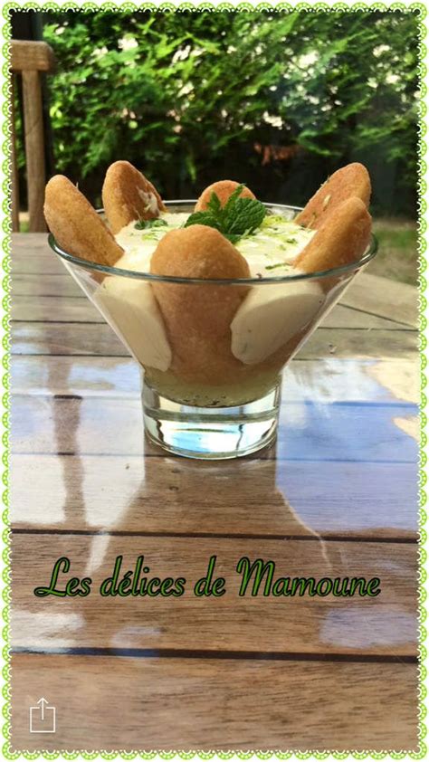 Tiramisu Menthe Et Citron Vert En Verrine Par Christophe Michalak Les