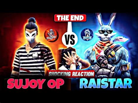 RAISTAR VS SUJOYY GAMING RED NUMBER CHALLANGE 1 VS 1 CLASH WHO