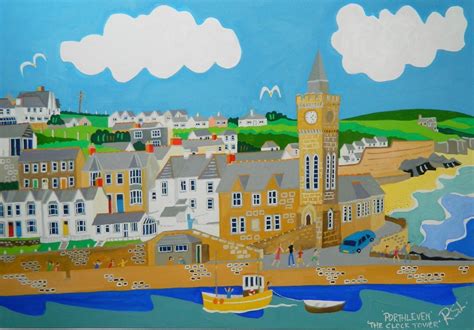 Porthleven Cornwall Framed Art Print Richard Lodey Association Of