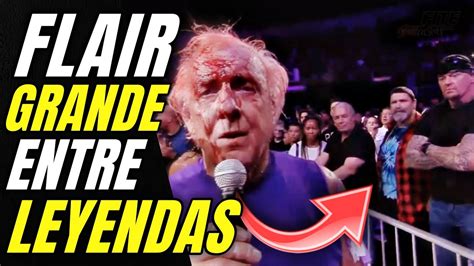 Ric Flair Y Su Ltima Lucha Undertaker Bret Hart Mick Foley Lo