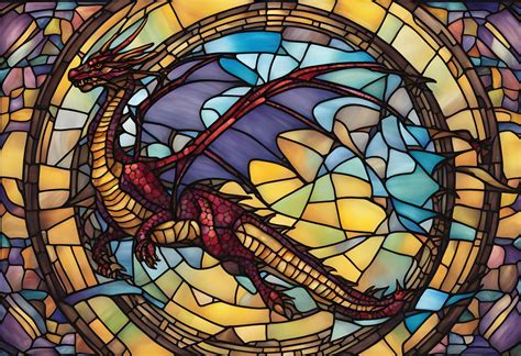 Stained Glass Dragons 022 By Tik9pxqh On Deviantart