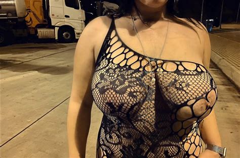 BIG TITS Model Naked In Public Truck Stop 1 Nude Pics XHamster
