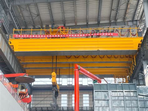 Qz Type Ton Heavy Duty Double Girder Overhead Grab Crane China