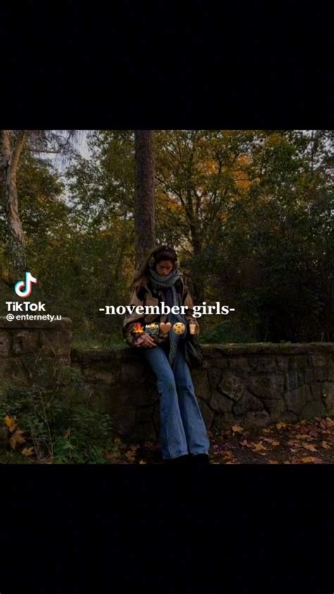 november girls aesthetic