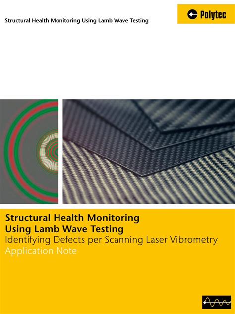 PDF Structural Health Monitoring Using Lamb Wave Testing Scanning