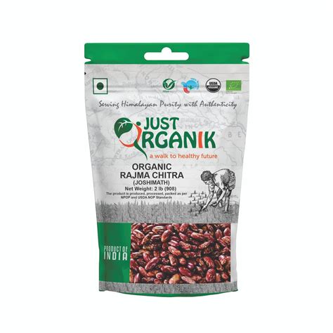 Organic Rajma Chitra Joshimath Just Organik