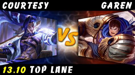 Courtesy Yasuo Vs Garen TOP Patch 13 10 Yasuo Gameplay YouTube