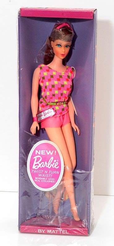 Vintage Barbie 1968 Tnt Twist N Turn Barbie Doll Stock No 1160 Nrfb