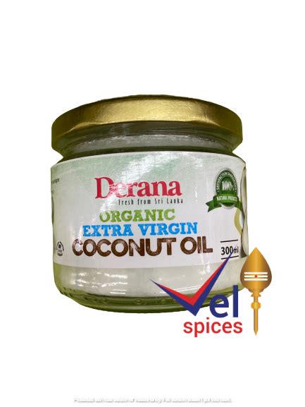 Buy Derana Organic Extra Virgin Coconut Oil 300ml Online Melbourne