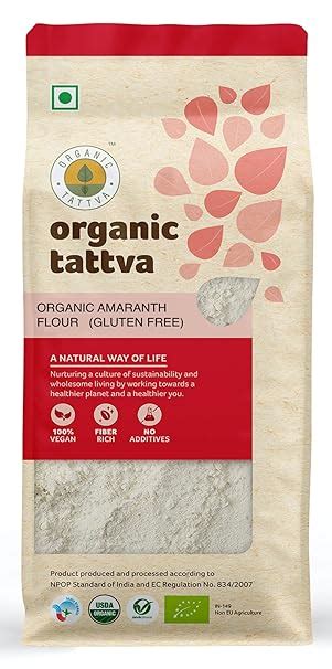 Organic Tattva Organic Amaranth Rajgira Gluten Free Flour 500gram