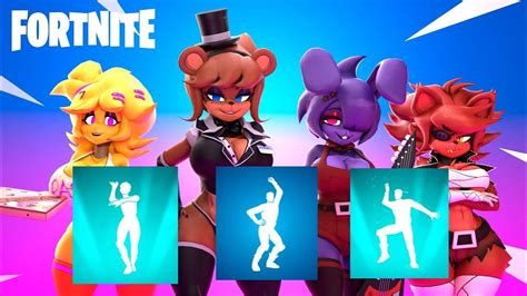 Chiku Frenni Fexa And Bonfie Dancing Fortnite Emotes Make Some Waves