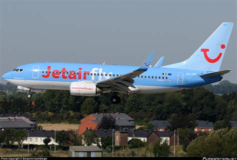 OO JAO Jetairfly Boeing 737 7K5 WL Photo By Benjamin Exenberger ID