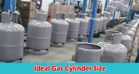 How Do Manufacturers Determine The Ideal Gas Cylinder Size