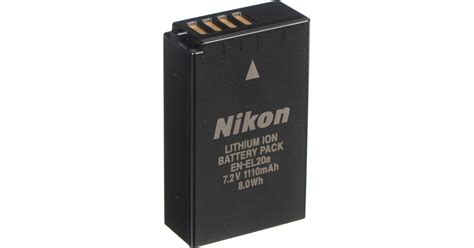 Nikon EN EL20a Rechargeable Lithium Ion Battery Pack 3767 B H