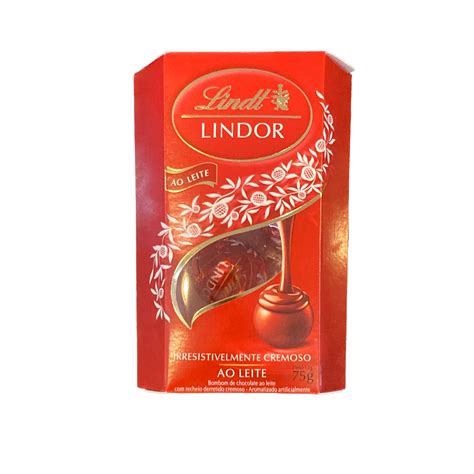 Lindt Lindor Cornet 75g Floricultura Cambuí