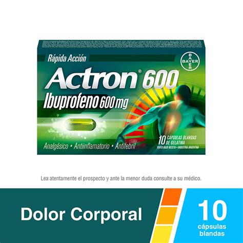 Actron C Psulas Blandas Farmacia Don Bosco