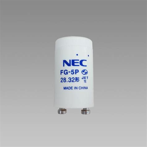 即日出荷 Nec グロー球 Fg 5p （fg 5p C） 25個入 グロースタータ ホタルクス インボイス領収書可能 Fg5pc電材