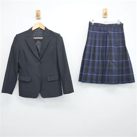 【中古】神奈川県 桐蔭学園高等学校 女子制服 2点（ブレザー・スカート）sf024879 中古制服通販パレイド