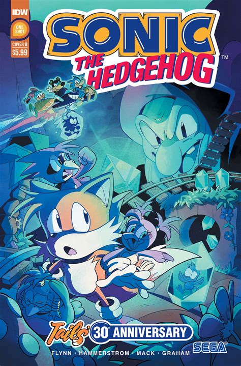 Sonic The Hedgehog Idw Tails 30th Anniversary Special Cover B Reveal Comics Sonic Stadium