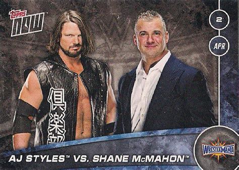 WM 9 A J Styles Vs Shane McMahon 2017 WWE Countdown To W Flickr