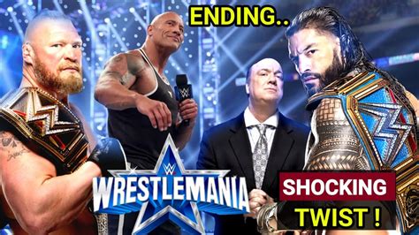 OMG Rock Returning At Roman Reigns Vs Brock Lesnar Match At