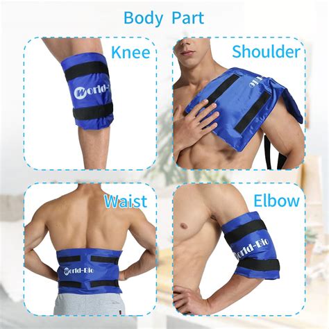 Ice Packs For Knees Extra Large Hot Cold Gel Pack Knee For Knee Replacement Surgery Swelling
