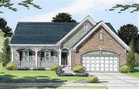 Plan 3951ST: Cottage-like House Plan with Welcoming Front Porch - 1664 ...