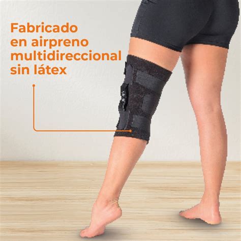 Brace de Rodilla con Articulación Libre Hilado Cobre Medivaric